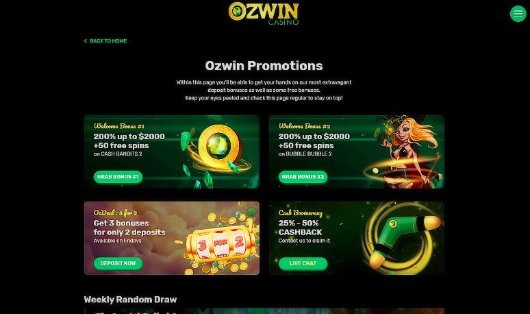 ozwin casino