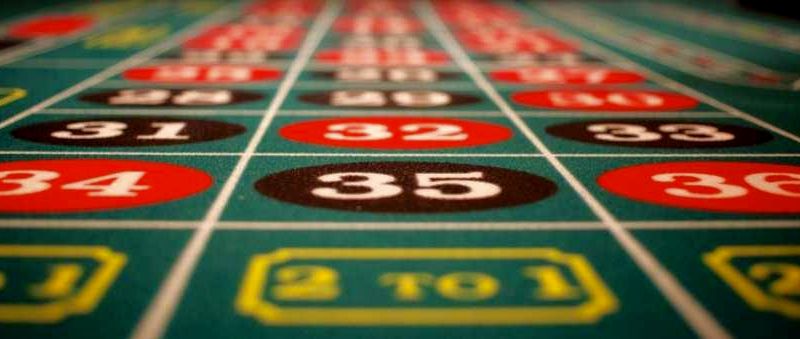 roulette table and odds