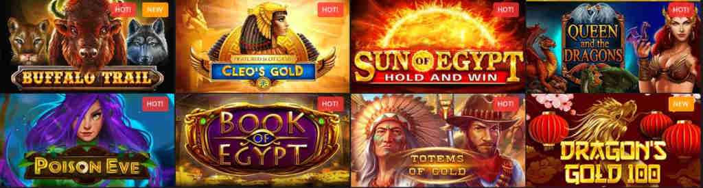 Golden Star casino games